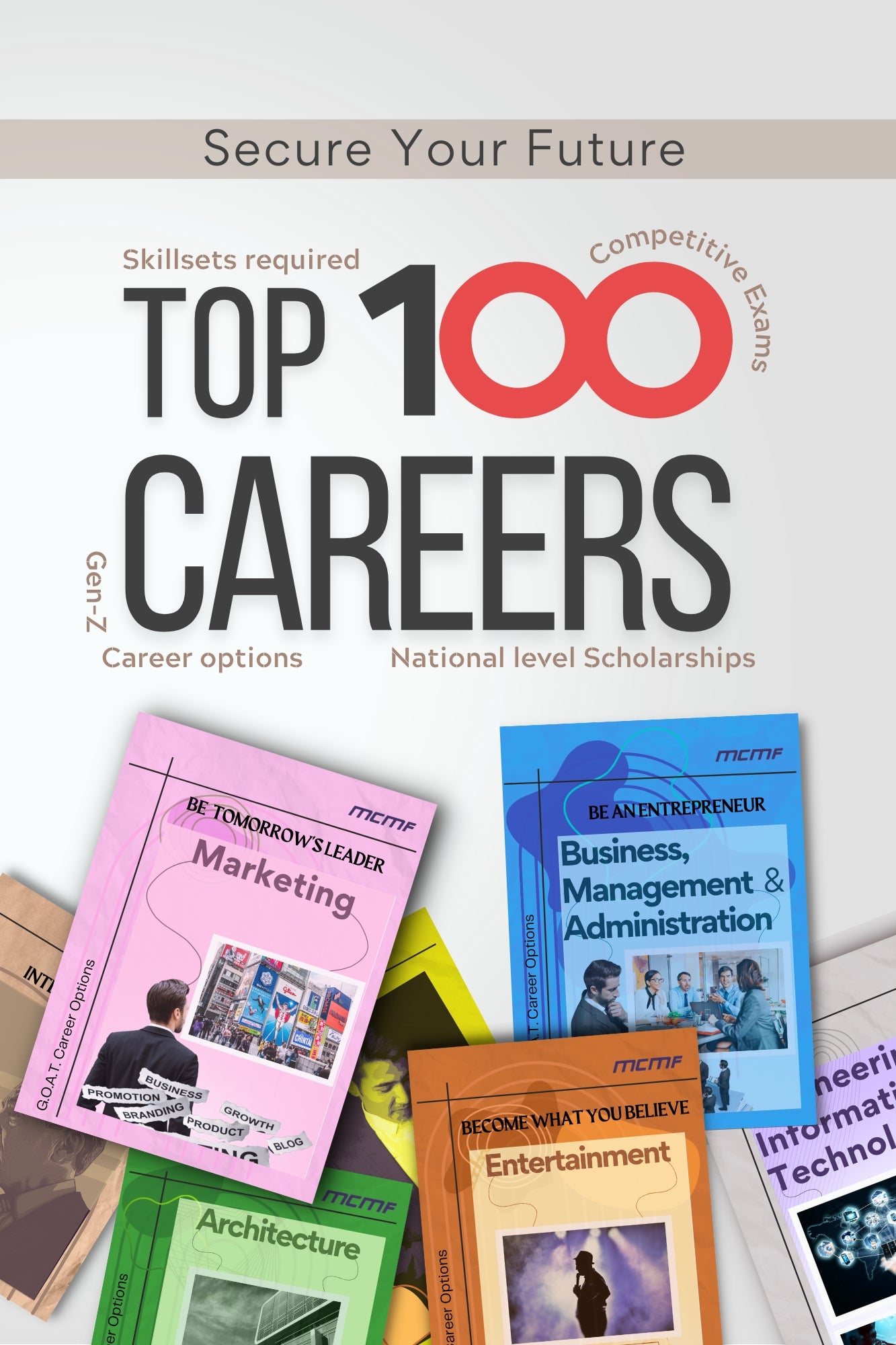 Top 100 Careers - Secure Your Future - Handbook- Paperback - FundaSpring