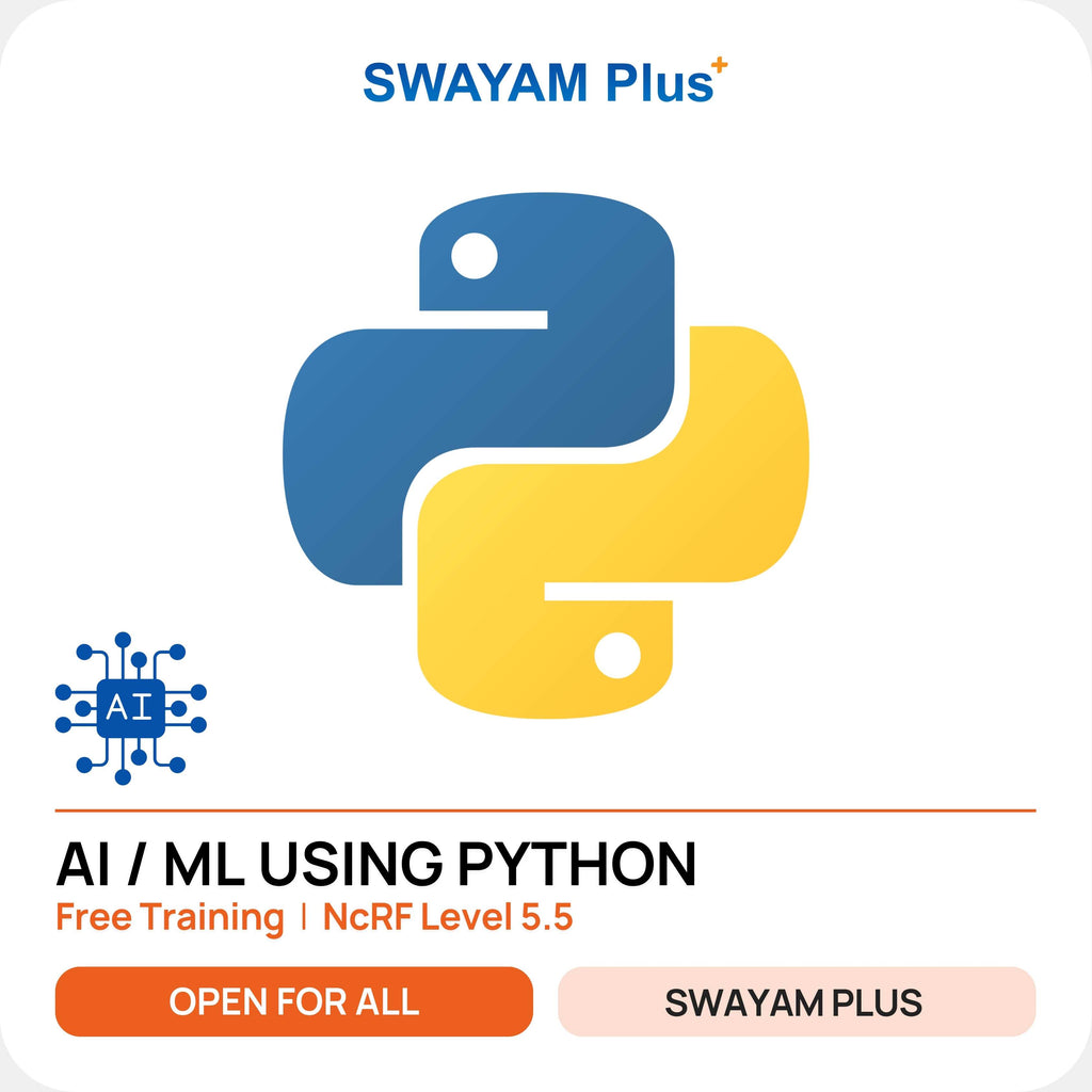 AI/ML Using Python Certification by IITM Pravartak – Swayam Plus ...