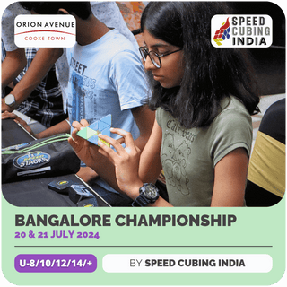 Bangalore Championship July 2024 | Speed Cubing India | Orion Avenue, Banaswadi, Bengaluru - fundaspring