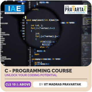 C-Programming Course | IIT Madras Pravartak | Online