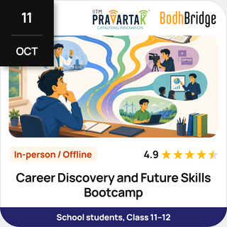 Career Discovery and Future Skills Bootcamp | IITM Pravartak & BodhBridge | Offline Course