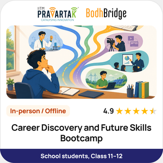 Career Discovery and Future Skills Bootcamp | IITM Pravartak & BodhBridge | Offline Course