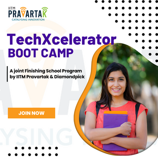 TechXcelerator Boot Camp - A joint Finishing School Program by IITM Pravartak and Diamondpick - FundaSpring