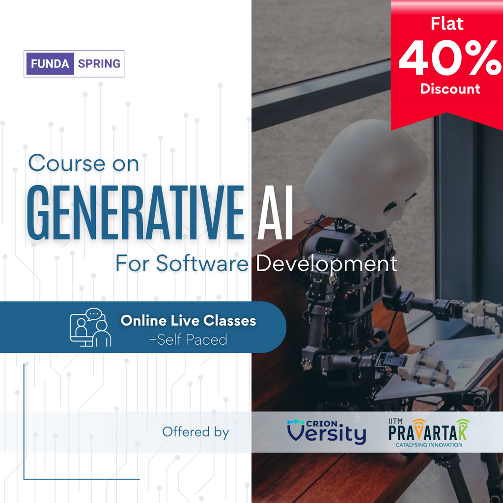Generative AI - Software Development Certificate, IIT Madras Pravartak ...