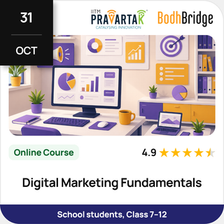 Digital Marketing Fundamentals | IITM Pravartak & BodhBridge | Online