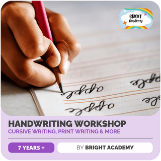 Handwriting Workshop | Bright Academy | Online - Bright Academy - fundaspring