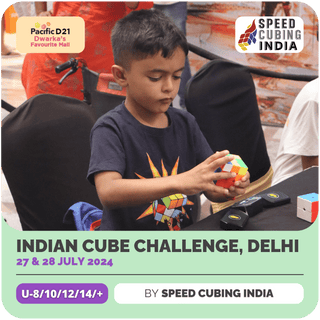 Indian Cube Challenge July 2024 | Speed Cubing India | Pacific Mall D21, Dwarka 21, Delhi
