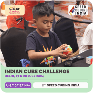 Indian Cube Challenge July 2024 | Speed Cubing India | Pacific Mall D21, Dwarka 21, Delhi - fundaspring