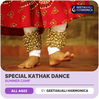 Special Kathak Dance Summer Camp | Geetanjali Harmonica Institute of Music | HSR Layout, Bengaluru