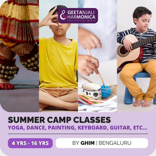 Summer Camp Classes 2025 | Geetanjali Harmonica Institute Of Music | HSR Layout & Electronic City, Bengaluru